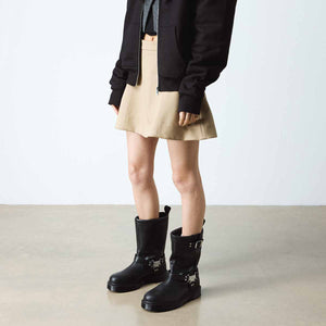 Dr. Martens Anistone Hi Pull On Boot Unisex מגפי ד"ר מרטינס אניסטון שחור