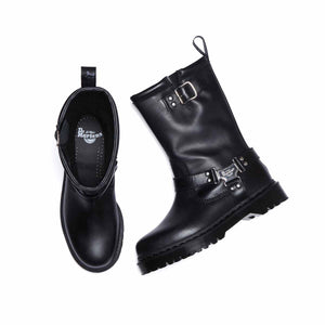 Dr. Martens Anistone Hi Pull On Boot Unisex מגפי ד"ר מרטינס אניסטון שחור