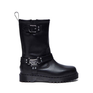 Dr. Martens Anistone Hi Pull On Boot Unisex מגפי ד"ר מרטינס אניסטון שחור