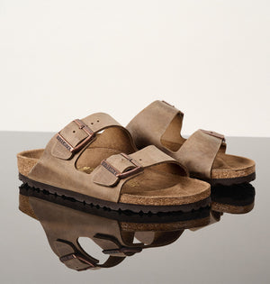 בירקנשטוק כפכפי גברים אריזונה חום טבק Birkenstock Arizona Tabacco Brown