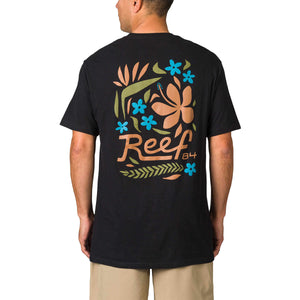 Reef Lush Tee Black חולצת ריף לגברים