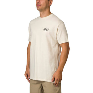 Reef Auto Tee Cream חולצת ריף לגברים