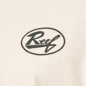 Reef Auto Tee Cream חולצת ריף לגברים