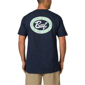 Reef Auto Tee Navy חולצת ריף לגברים