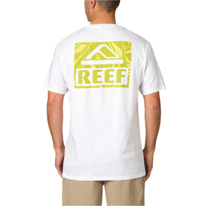 Reef Wellie Floral Tee White חולצת ריף לגברים