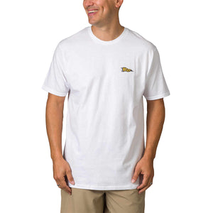 Reef Official Tee White חולצת ריף לגברים