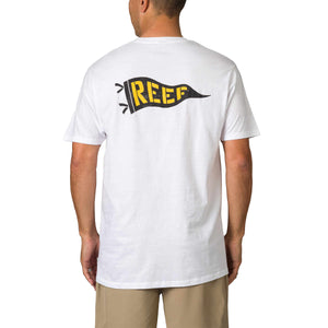 Reef Official Tee White חולצת ריף לגברים