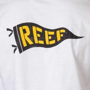 Reef Official Tee White חולצת ריף לגברים