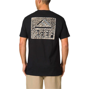 Reef Strings Tee Black חולצת ריף לגברים
