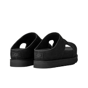 UGG Goldenstar Hi Cutout Slide Black כפכפי אגג גולדנסטאר לנשים
