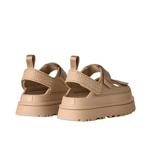 UGG GoldenGlow Embossed Mustard Seed סנדלי אגג נשים