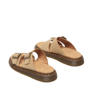 Dr. Martens Josef Slide Savannah Tan כפכפי ד"ר מרטינס יוניסקס