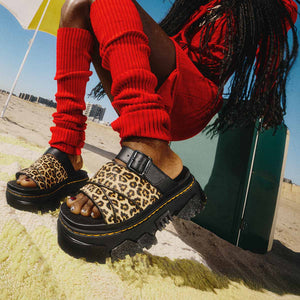 Dr. Martens Mattison Slide Sandal Light Tan כפכפי ד"ר מרטינס מנומר