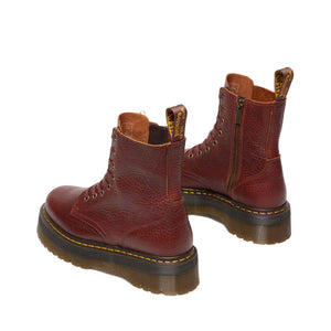 Dr. Martens Jadon 8 Eye Boot Cashew Unisex ד"ר מרטינס מגפי ג'יידון קשיו