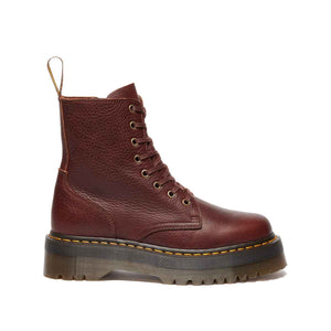 Dr. Martens Jadon 8 Eye Boot Cashew Unisex ד"ר מרטינס מגפי ג'יידון קשיו