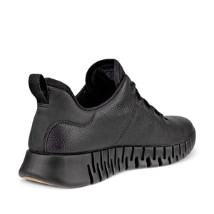 Ecco Gruuv M Sneaker Black נעלי אקו לגברים גרוב שחור
