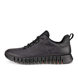Ecco Gruuv M Sneaker Black נעלי אקו לגברים גרוב שחור