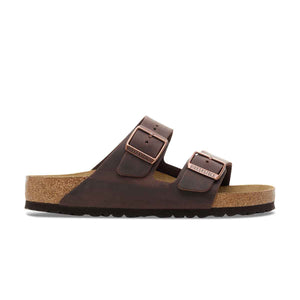 Birkenstock Arizona Leather Habana בירקנשטוק כפכפי גברים אריזונה חום