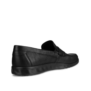 Ecco Lite Moc M Black Men נעלי אקו מוקסין לגברים לייט מוק שחור