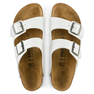 בירקנשטוק כפכפי נשים אריזונה לבן Birkenstock Arizona BS White