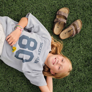Birkenstock Arizona Kids BFBC Mocha כפכפי בירקנשטוק אריזונה לילדים