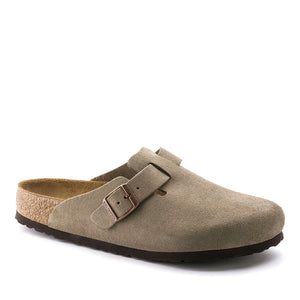 Birkenstock Boston SFB VL Taupe בירקנשטוק כפכפי יוניסקס בוסטון טיופ