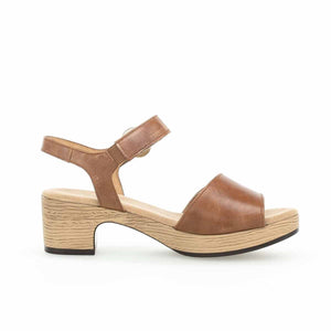 Gabor Platform sandals brown סנדלי נשים חום