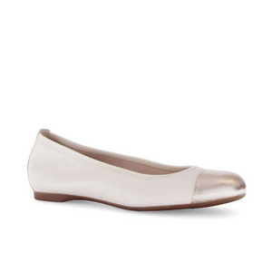 Gabor Elegant cream ballerina נעלי נשים גאבור