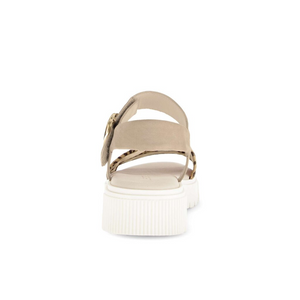 Gabor beige strappy sandal סנדלי גאבור לנשים