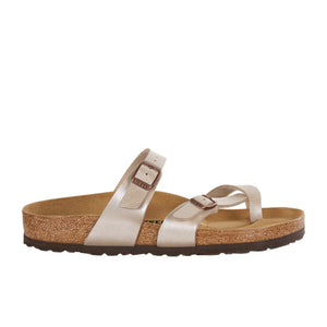 Birkenstock Mayari Graceful Pearl White כפכפי בירקנשטוק לנשים מיארי לבן פנינה