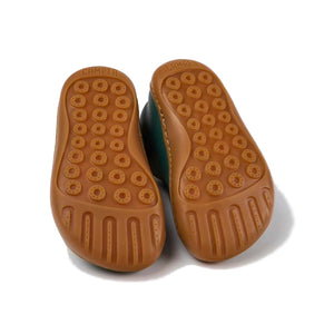 Camper Peu Green leather shoes for kids סניקרס קמפר לילדים