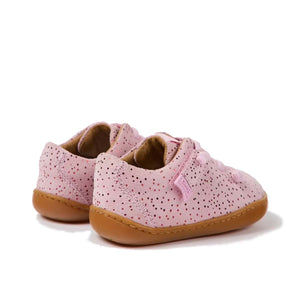 Camper Peu Pink nubuck shoes for kids סניקרס קמפר לילדים