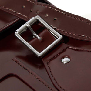 Dr. Martens Classic Vegan Satchel Bag Cherry Red תיק דר מרטינס