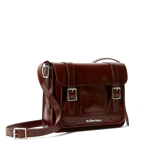 Dr. Martens Classic Vegan Satchel Bag Cherry Red תיק דר מרטינס