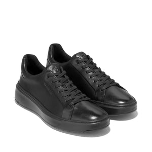 Cole Haan Grandpro Topspin Sneaker Black Leather Black סניקרס קול האן לגברים