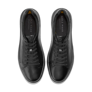 Cole Haan Grandpro Topspin Sneaker Black Leather Black סניקרס קול האן לגברים