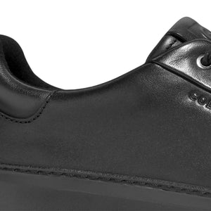 Cole Haan Grandpro Topspin Sneaker Black Leather Black סניקרס קול האן לגברים