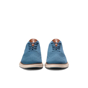 Cole Haan 2.Zerogrand Stitchlite Oxford Teal Ch Natural Pale Vachetta סניקרס קול האן לגברים