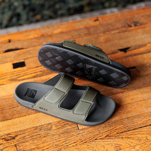 Reef Cushion Tradewind Grey Olive כפכפי גברים ריף