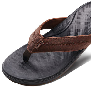 Reef Cushion Phantom 2.0 Le Brown Black כפכפי גברים ריף חום