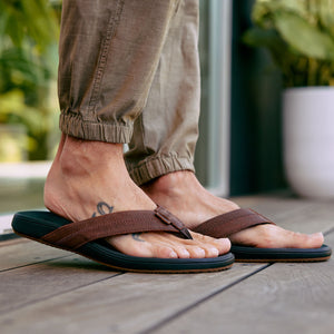 Reef Cushion Phantom 2.0 Le Brown Black כפכפי גברים ריף חום