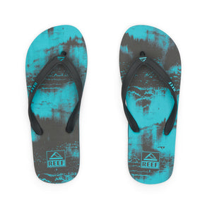 Reef Kid Switchfoot Print Washed Aqua כפכפי ריף לילדים
