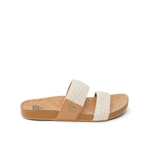 Reef Cushion Vista Natural Crochet Textile כפכפי ריף לנשים