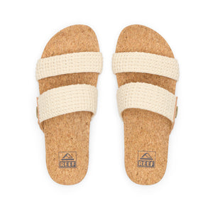 Reef Cushion Vista Natural Crochet Textile כפכפי ריף לנשים