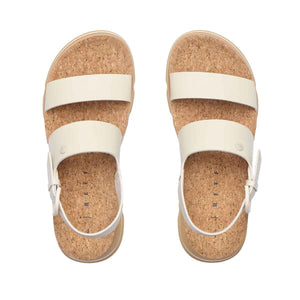 Reef Vista Luxe Liah White Tan סנדלי ריף לנשים