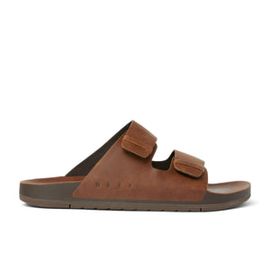 Reef Ojai Two Bar Dark Brown כפכפי ריף לגברים חום כהה