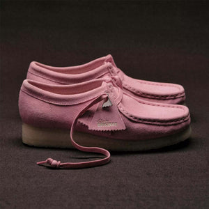 Clarks Wallabee. Candy Pink מוקסין קלארקס לנשים