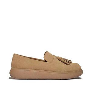 Fit Flop Iq-Comff Tassel Loafers Camel נעלי איי קיו קומף קאמל