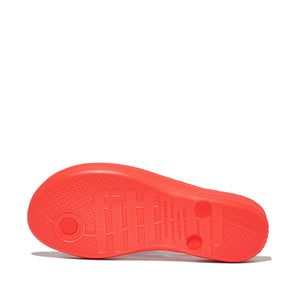 Fit Flop Iqushion Ergonomic Flip Flops Neon Orange פיט פלופ כפכפי נשים