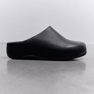 Fit Flop Shuv Tumbled Clogs All Black כפכפי פיטפלופ שוב שחור